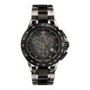 Vyriškas versace sport tech juodas chronografinis laikrodis