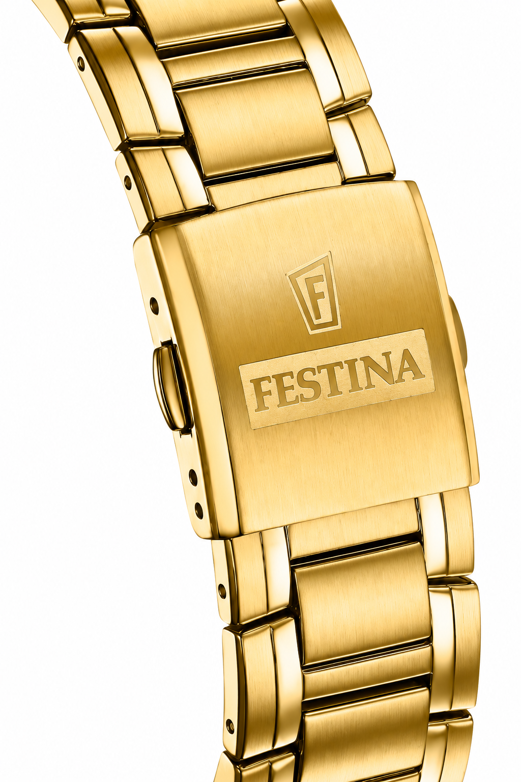 Vyriškas auksinis chronografinis laikrodis festina timeless f20705/3 - Image 2