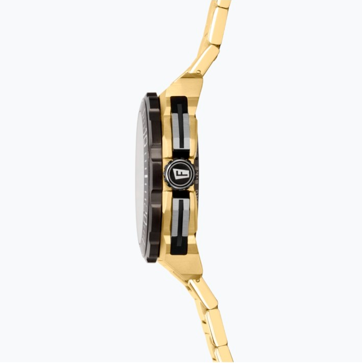 Vyriškas festina chrono bike f20727/1 auksinis nardymo laikrodis su chronografu - Image 3