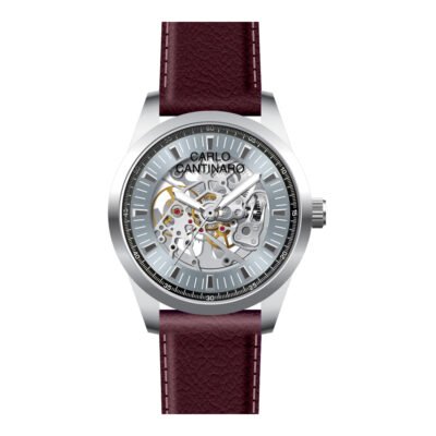 Vyriškas automatinis laikrodis carlo cantinaro cc1005lb001