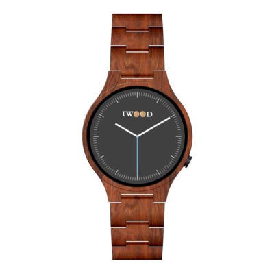 Vyriškas medinis laikrodis iwood iw18441002