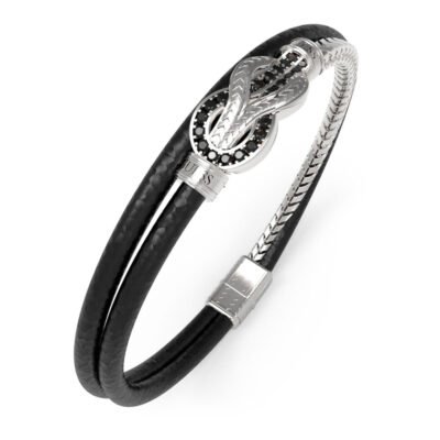 Guess Mens Bracelet JUMB05029JWSTBKL