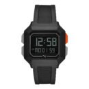 Vyriškas juodas puma remix p5020 skaitmeninis chronografas