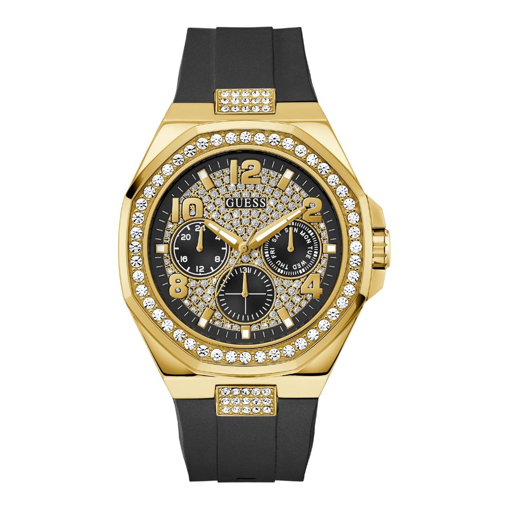 Vyriškas guess empire auksinis laikrodis gw1002g2